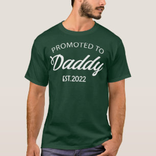 Camiseta Promoted to Mommy and Daddy Pregnancy Announcement