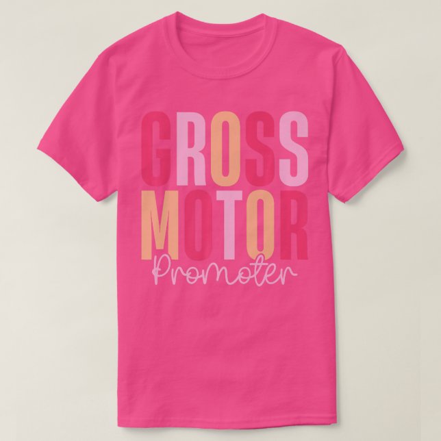 Camiseta Promotor Bruto PT Terapia Física Pediátrica (Diseño del anverso)