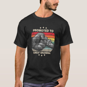 Camiseta Promovida A Las Abuelas Mayores Primera Vez