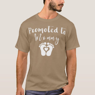 Camiseta Promovida a mamá 2022 Anuncio de embarazo Premium