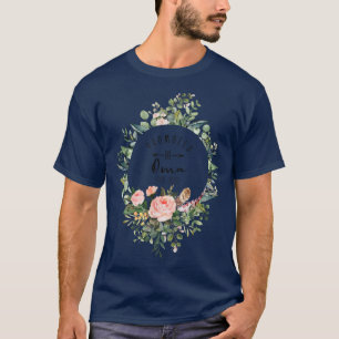 Camiseta Promovidas a Oma Est 2022 Mujeres Flores Primera V