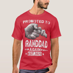 Camiseta Promovido A Abuelo De Nuevo A Est 2023 Embarazo An