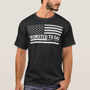 Camiseta Promovido A Dad 2023 Invitaciones De Embarazo T-Sh