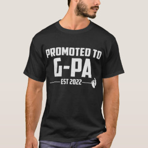 Camiseta Promovido A GPa 2022 Por Primera Vez Padres Nuevos
