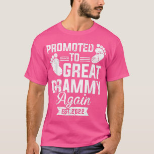 Camiseta Promovido a Gran Grammy de nuevo 2022 1162