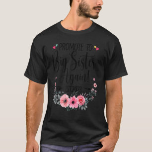 Camiseta Promovido A Gran Hermana De Nuevo 2023 Embarazo An