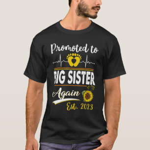 Camiseta Promovido A Gran Hermana De Nuevo 2023 Sunflower N
