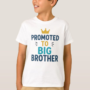 Camiseta Promovido a Gran Hermano Corta Invitación de herma