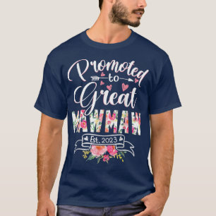 Camiseta Promovido a Gran Mawmaw Este 2023 Primer Tim flora