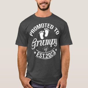Camiseta Promovido A Grumpy 2023 Invitación De Embarazo