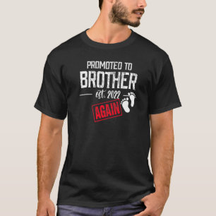 Camiseta Promovido A Hermano De Nuevo El Embarazo De 2022