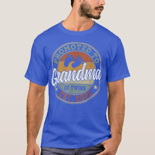 Camiseta Promovido A La Abuela De Los Gemelos 2022 Pronto S