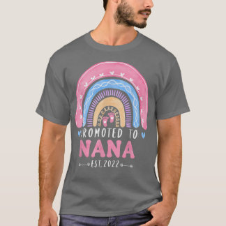 Camiseta Promovido a la decoración de Nana Est 2022