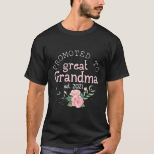 Camiseta Promovido A La Gran Abuela Este 2021 Por Primera V