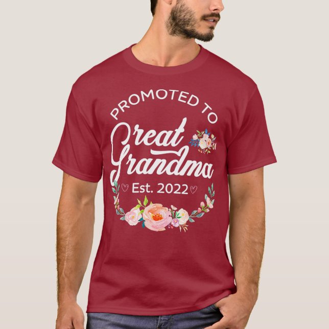 Camiseta Promovido a la Gran Abuela Este de 2022 (Anverso)
