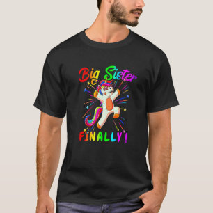 Camiseta Promovido a la hermana mayor por Unicorn Dabbing