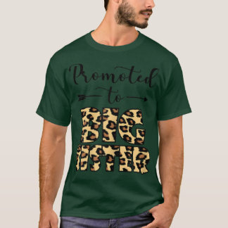 Camiseta Promovido A La Invitación De Embarazo A Gran Herma