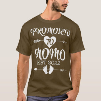 Camiseta Promovido A La Revelación De Embarazo Momo EST 202