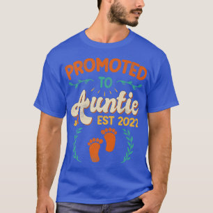 Camiseta Promovido A La Tía Est 2022 Invitación De Embarazo