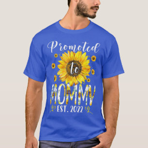 Camiseta Promovido a mamá EST 2022 de nueva madre de giraso
