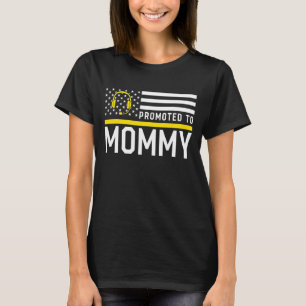 Camiseta Promovido A Mamá Por Primera Vez Mamá 911 Enviándo