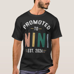 Camiseta Promovido A Nini Est 2024 Retro Vintage