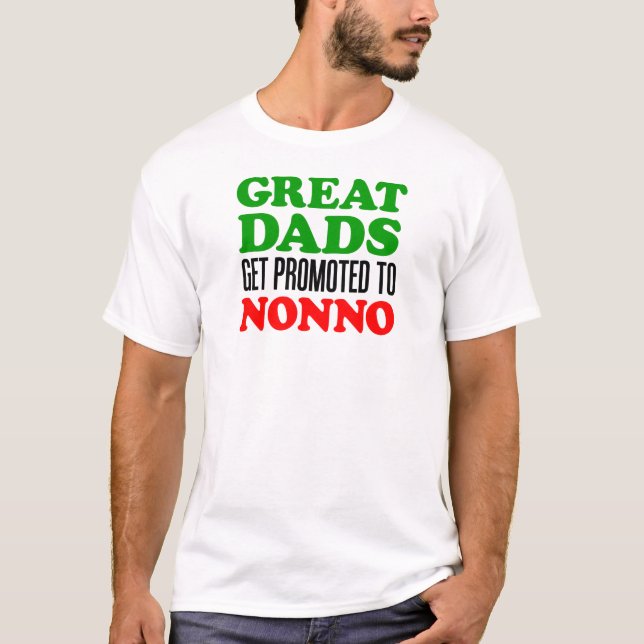 Camiseta Promovido a Nonno (Anverso)