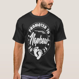 Camiseta Promovido A Nuevo Sobrino 2023 Para Ser Nefh