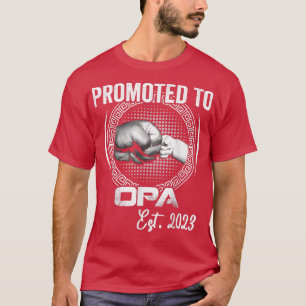 Camiseta Promovido a Opa Est 2023: Divertido anuncio de emb
