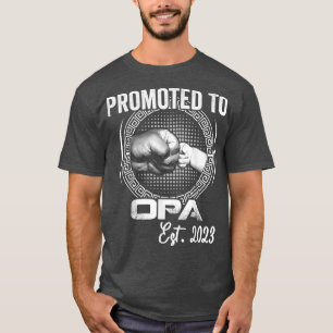 Camiseta Promovido a Opa Est 2023: Divertido anuncio de emb