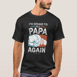 Camiseta Promovido A Papa De Nuevo Embarazo Invitación De B