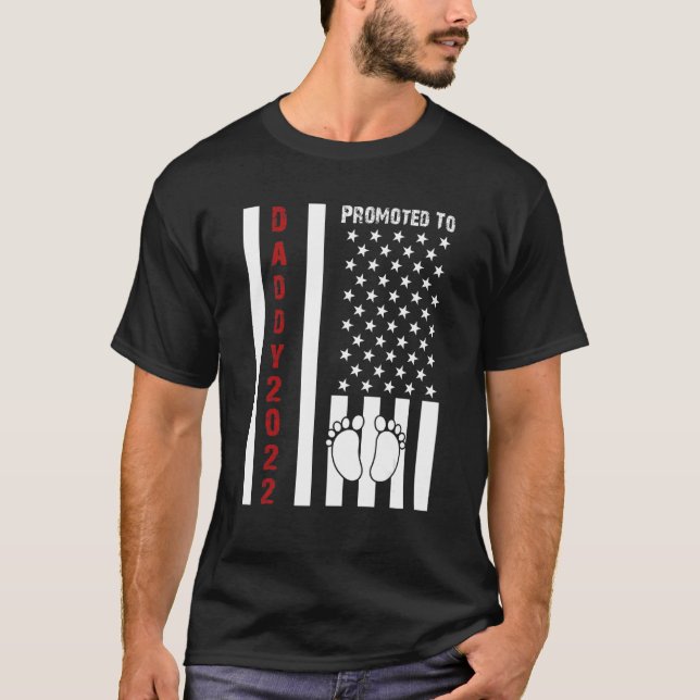 Camiseta Promovido A Papi 2022 Nuevo Fa De Invitación Para  (Anverso)