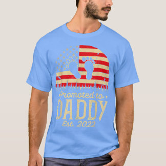 Camiseta Promovido A Papi 2022 Primer Día De Los Padres 