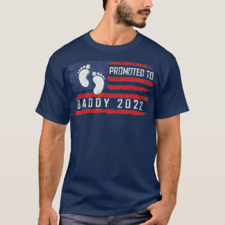 Camiseta Promovido A Papi 2022 Primer Día De Los Padres