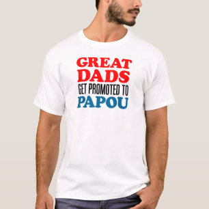 Camiseta Promovido a Papou