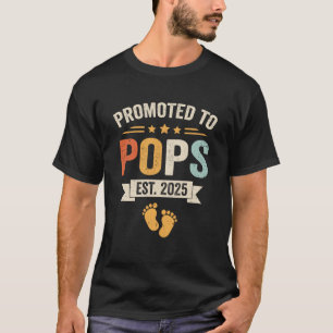 Camiseta Promovido A Pops 2025 Retro Pronto Será Pops Est 2