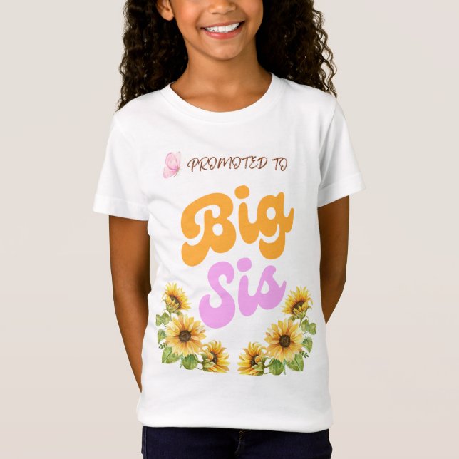 Camiseta Promovido a revelación de embarazo de bebé de herm (Anverso)