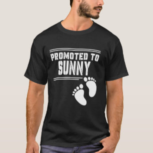 Camiseta Promovido a SUNNY Funny por primera vez Fa de coin