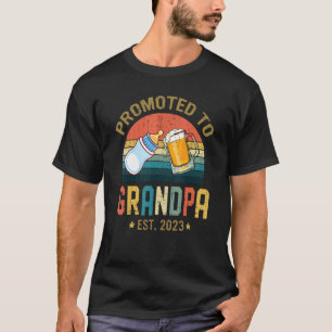 Camiseta Promovido Al Abuelo 2023 Pronto Para Ser El Abuelo