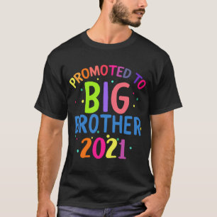 Camiseta Promovido al Anuncio de Embarazo 2021 del Gran Her