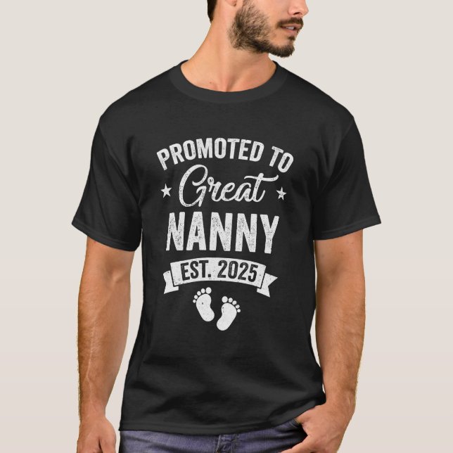Camiseta Promovido Al Anuncio De Embarazo De La Gran Nana E (Anverso)