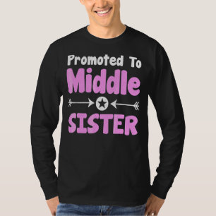 Camiseta Promovido al Día de la Madre Hermana Mayor de la H