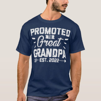 Camiseta Promovido Al Gran Abuelo 2022 Cita Embarazo Anno
