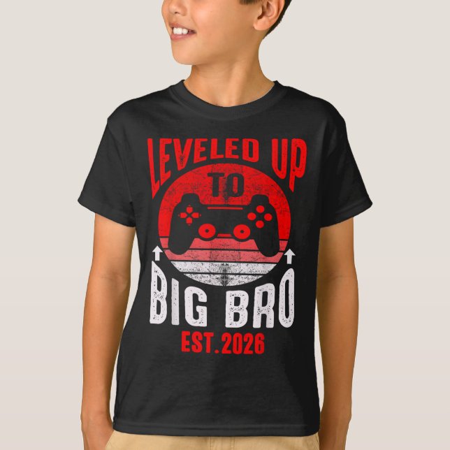 Camiseta Promovido Al Gran Bro 2026 Con Un Nivel De Gran He (Anverso)