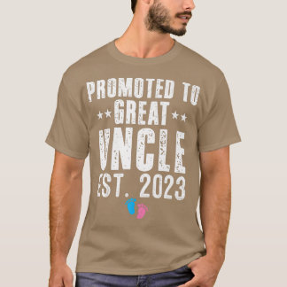 Camiseta Promovido Al Gran Tío 2023 El Embarazo Revela El R