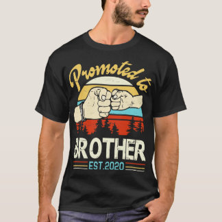 Camiseta Promovido Al Hermano Est 2020 Padre Feliz S