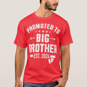 Camiseta Promovido al hermano mayor est 2024 para el embara