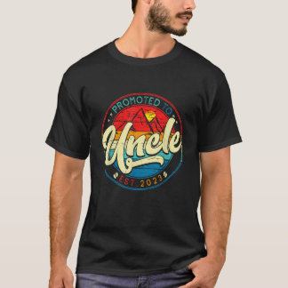 Camiseta Promovido al tío 2023 por primera vez Día del Padr
