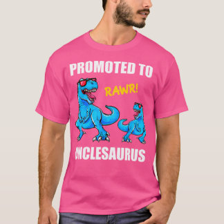 Camiseta Promovido Al Tío Dinosaurio 2021 Por Primera Vez