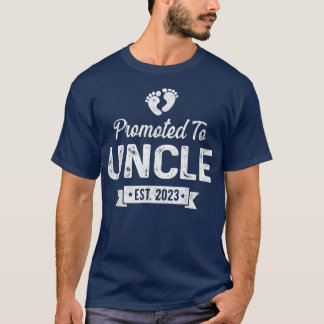 Camiseta Promovido Al Tío Est 2023 Pronto Para Ser El Tío P